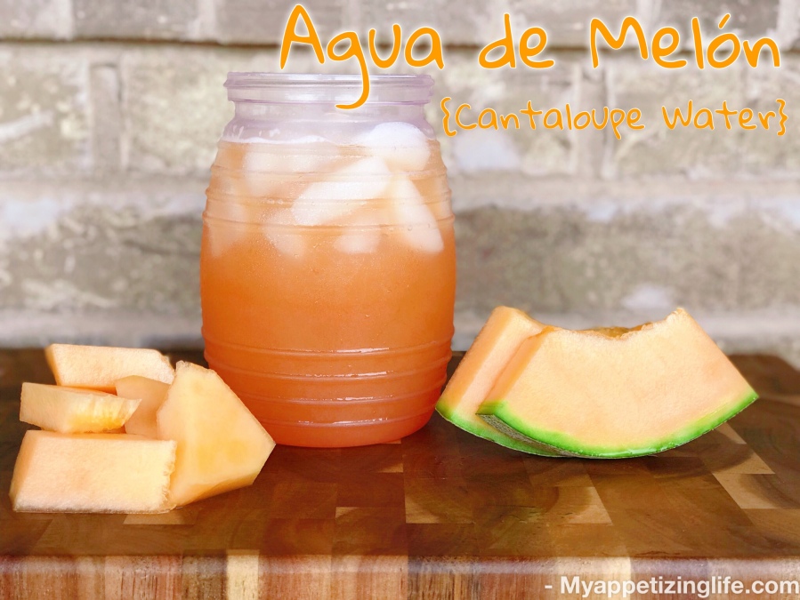 Agua de Melon/ Cantaloupe Water